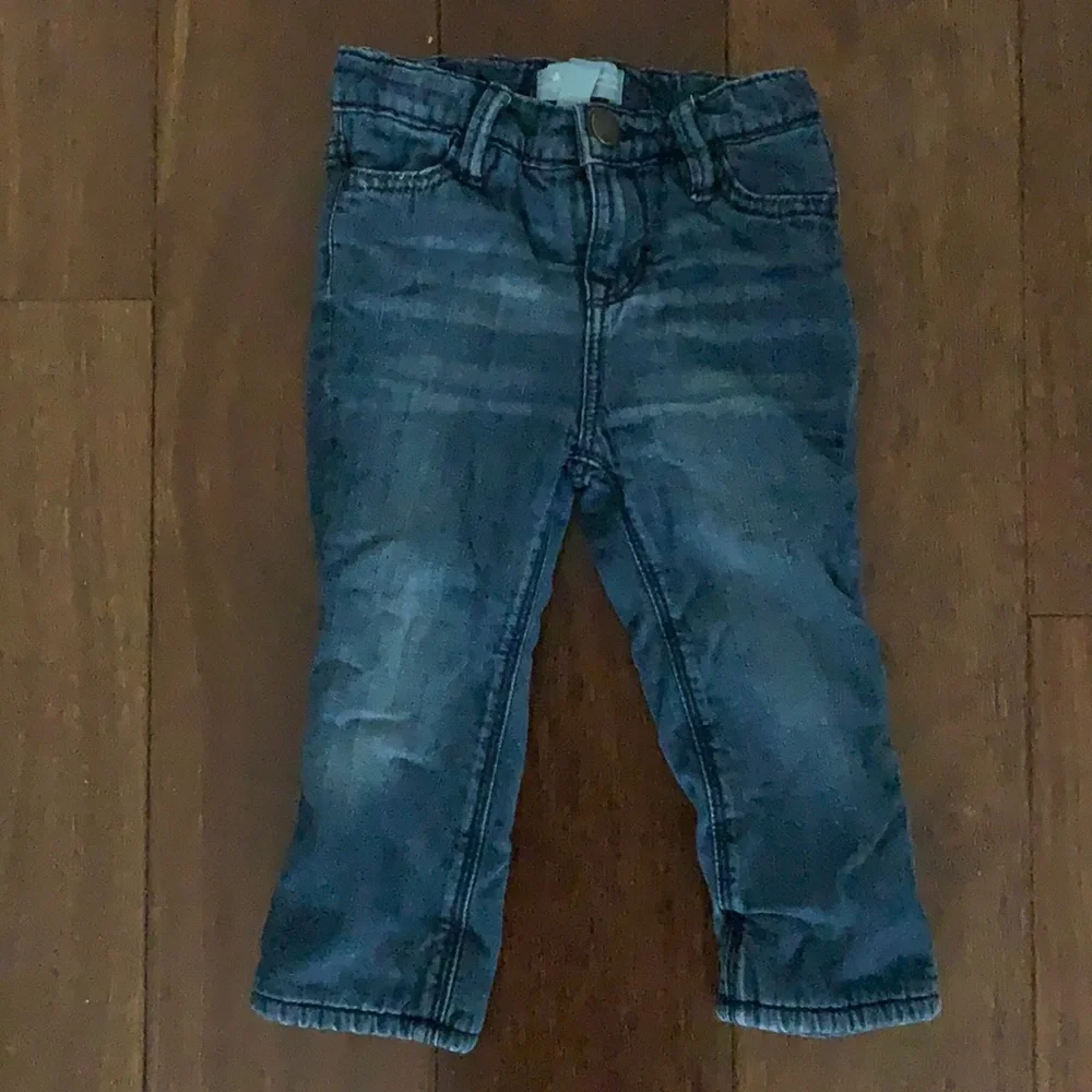 GAP fleece-lined jeans